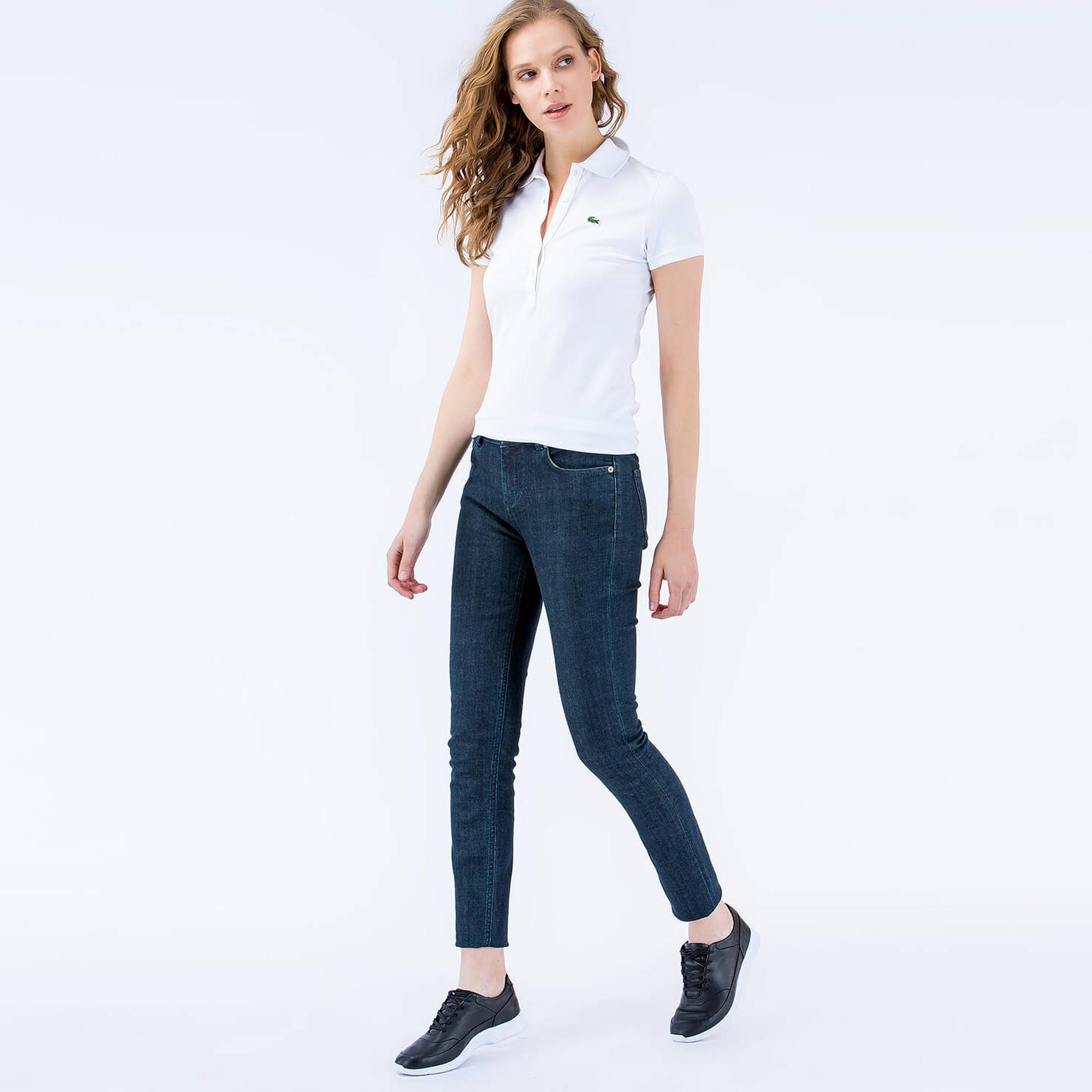 Lacoste Women's Slim Fit Stretch Cotton 