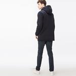 Lacoste Men's Lekka waterproof foldable Jacket down with hood