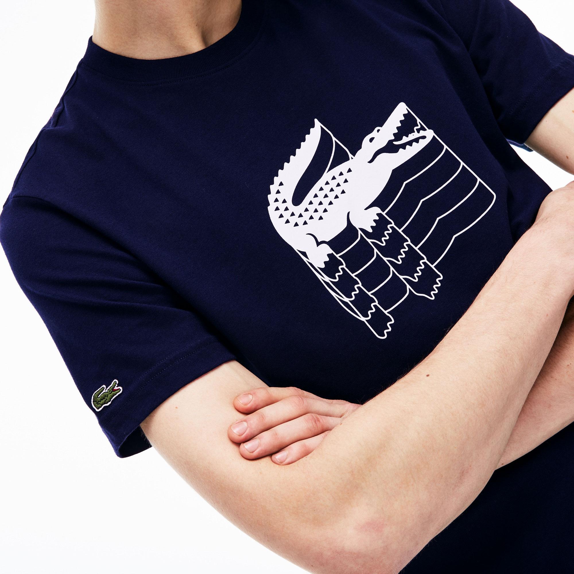 do not do heavy delicate Lacoste Men's Crew Neck Cotton Piqué T-Shirts TH4235 | Lacoste