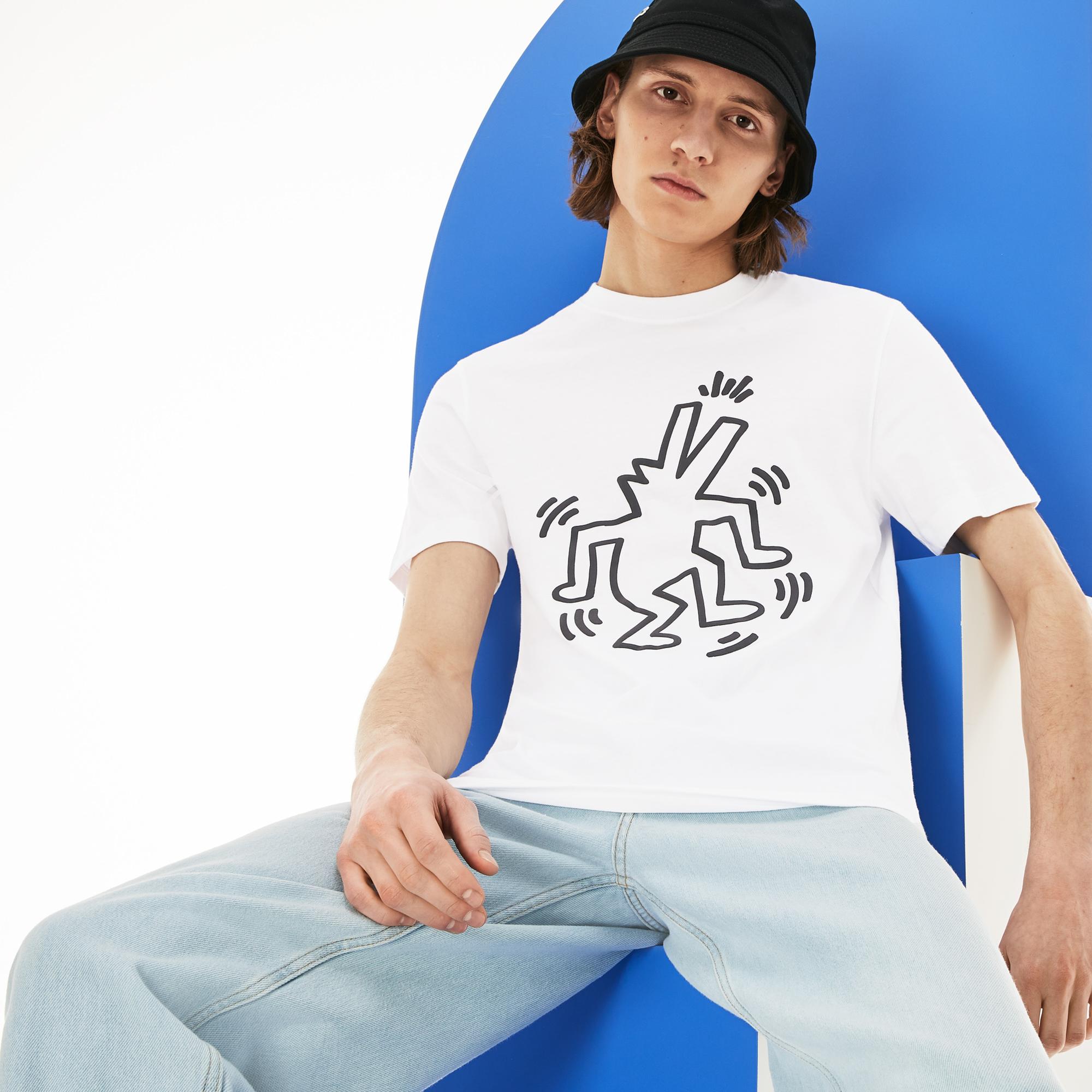 lacoste keith haring shirt