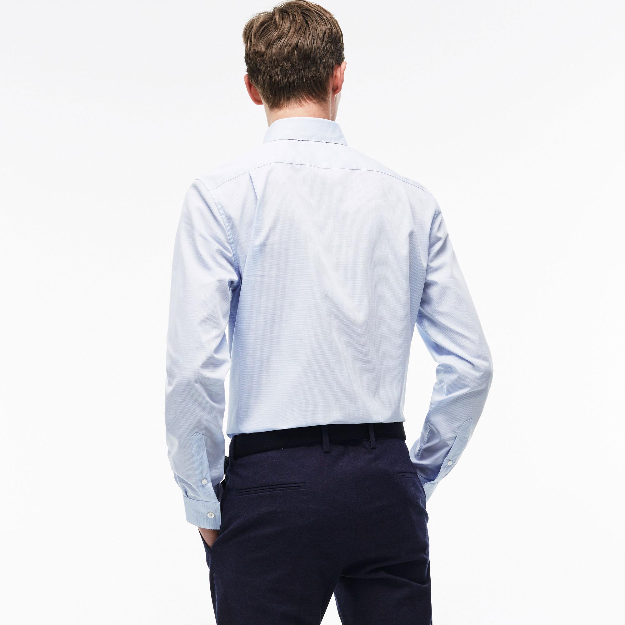 Lacoste Men's Long Sleeve Wovens Shirt CH9615 | Lacoste
