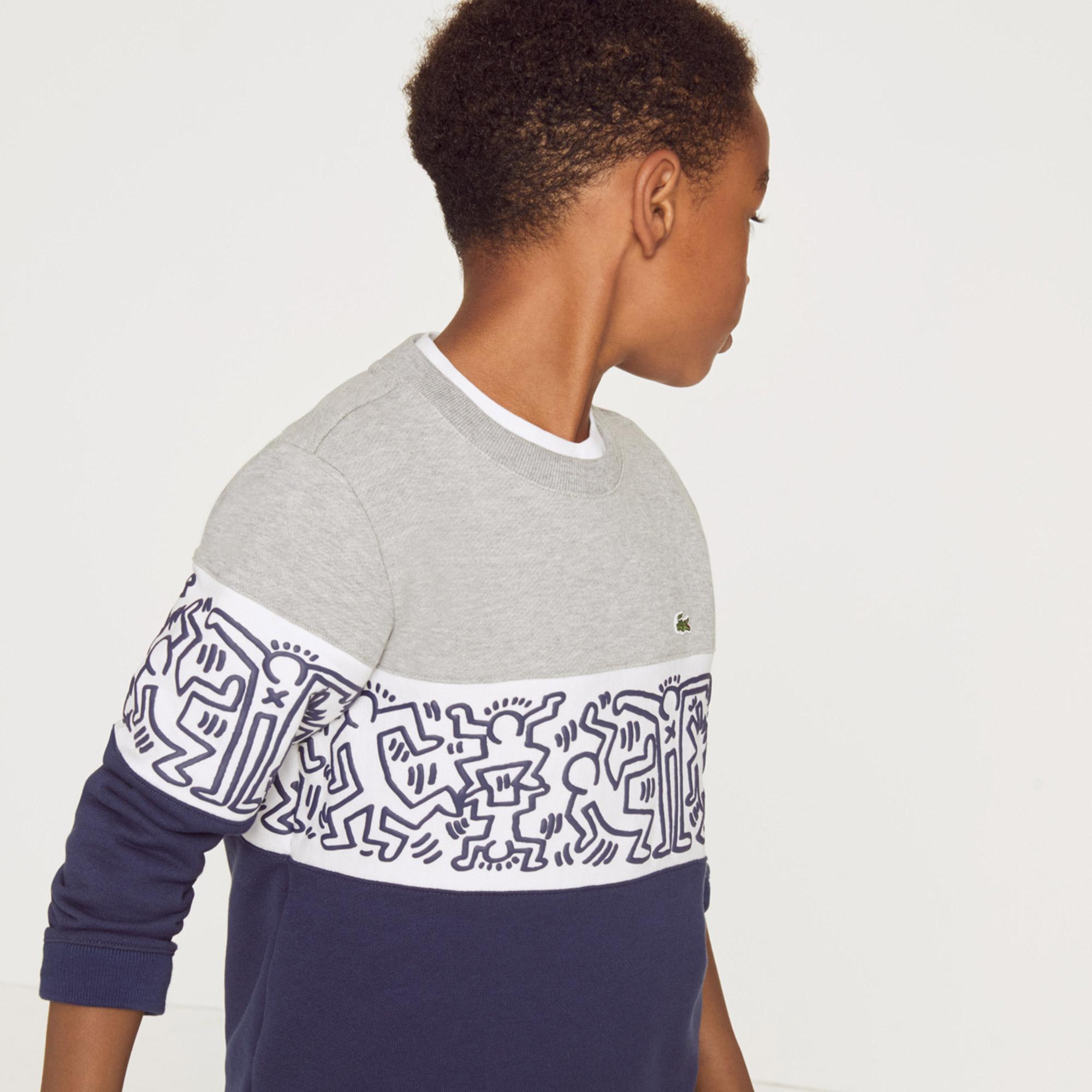 lacoste keith haring sweater