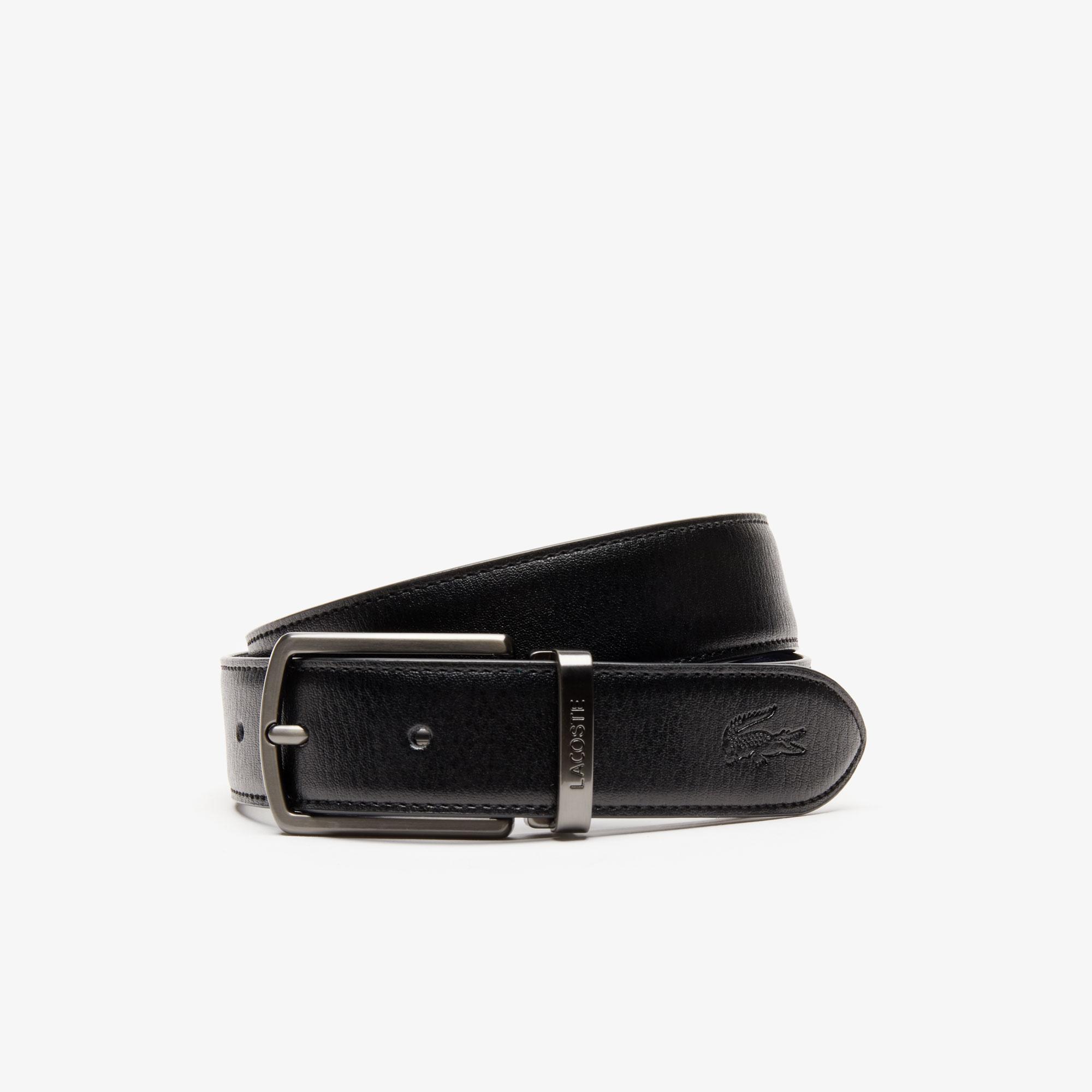 Lacoste Men's Reversible Leather Belt 