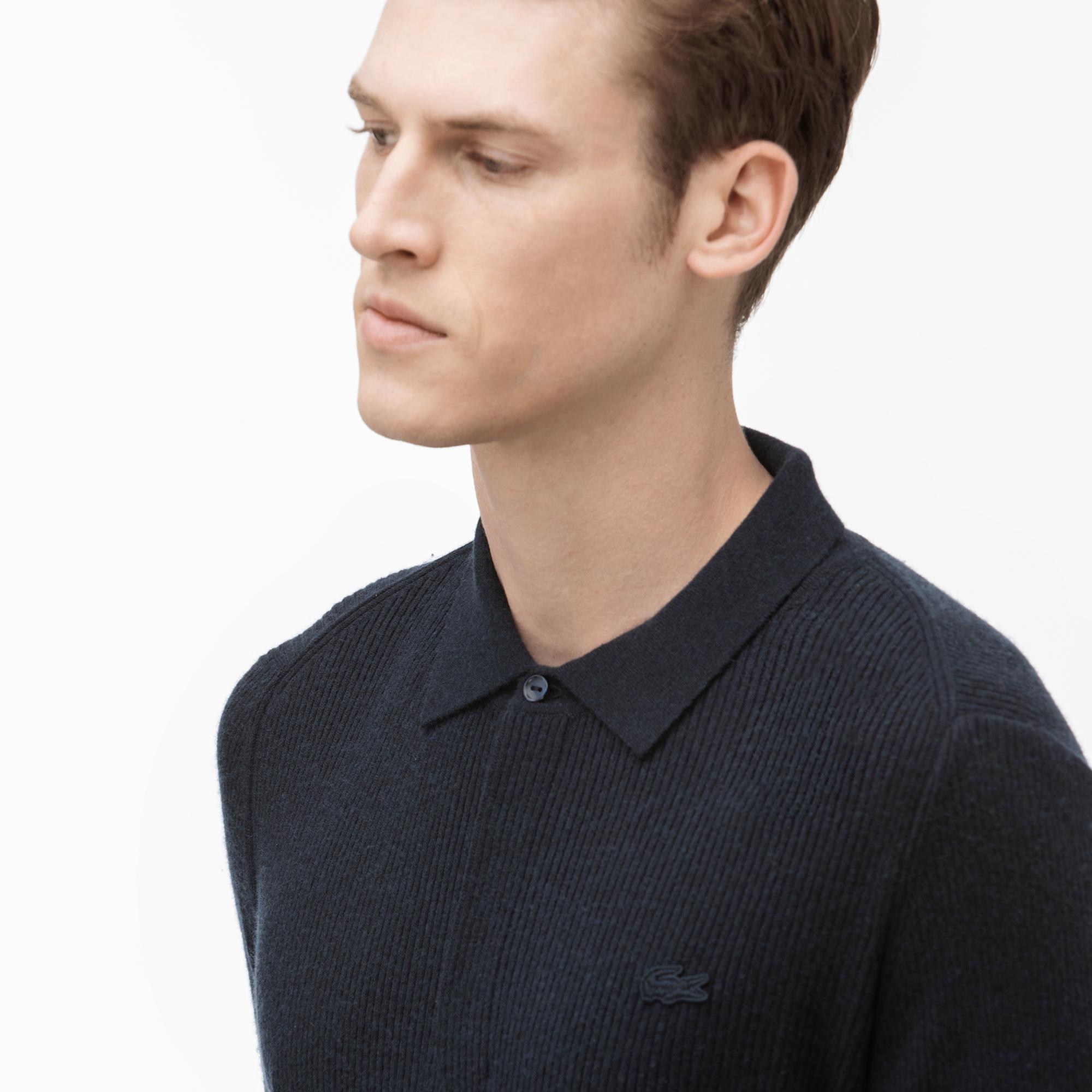 lacoste polo sweater
