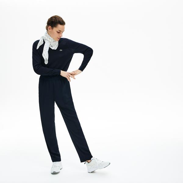 Lacoste Women's Contrast Band Trackpants