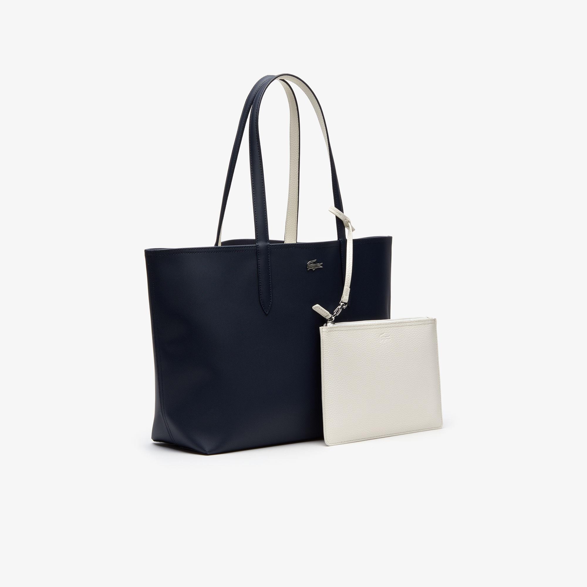 lacoste reversible tote