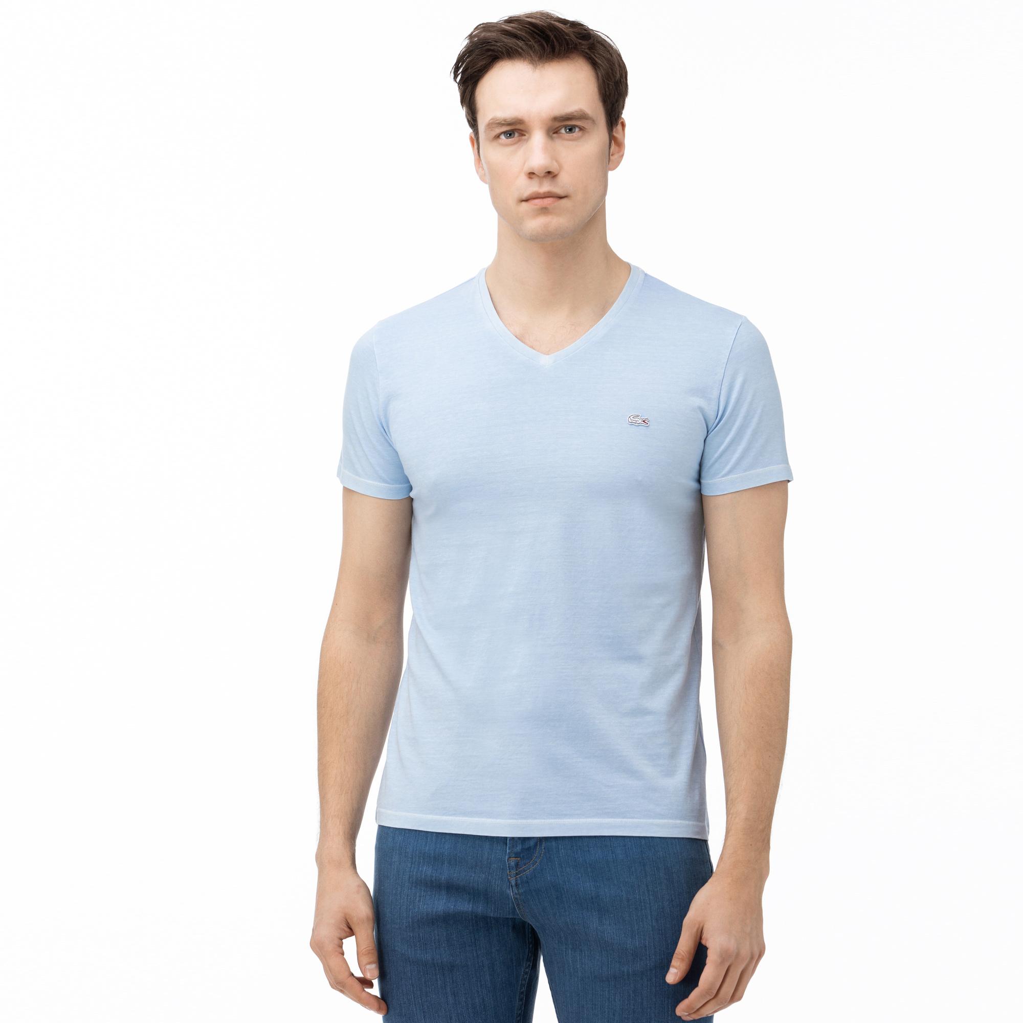 Lacoste Men's V-Neck T-Shirt TH0026 