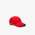 Lacoste Men's cotton cap With Contrast StripeKırmızı