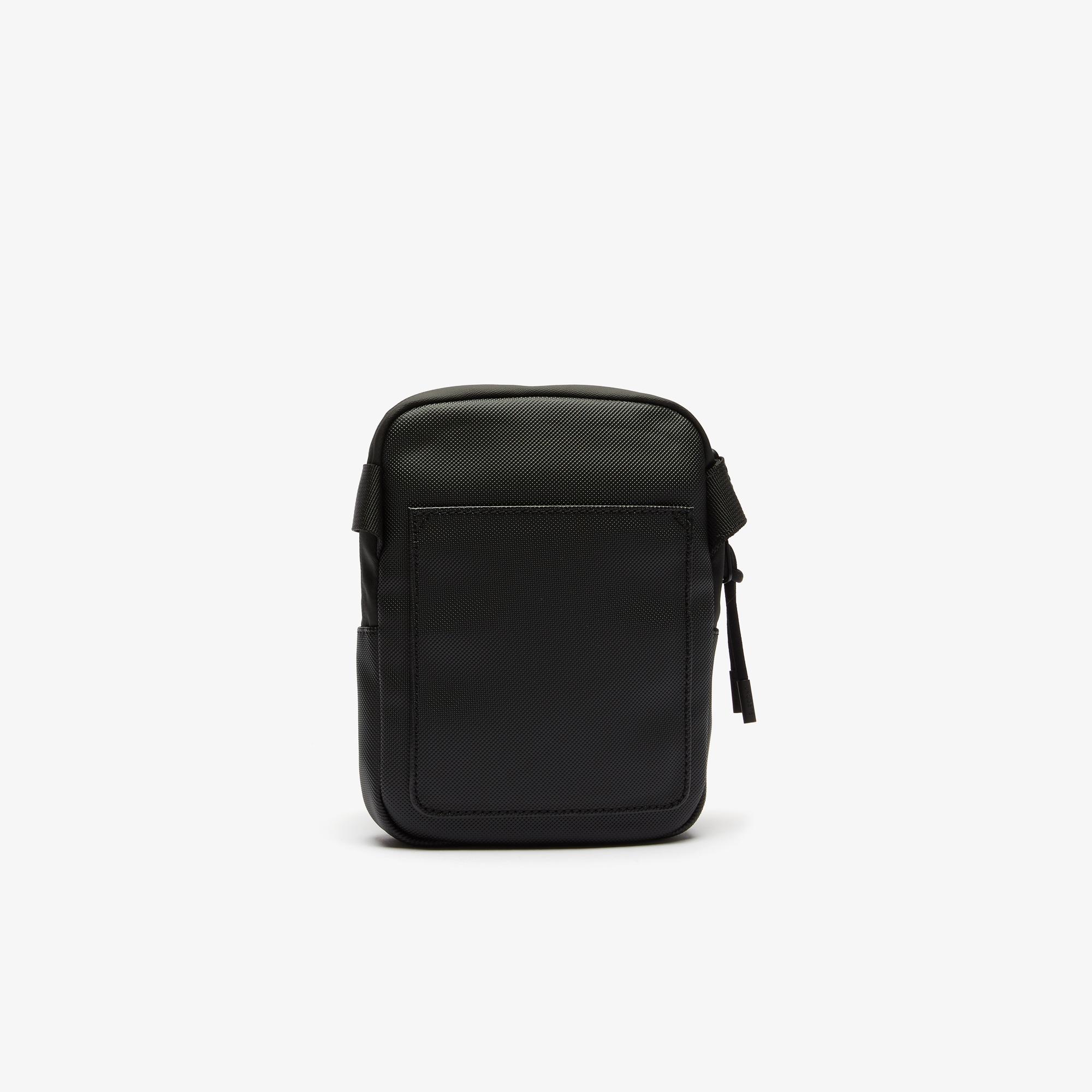 lacoste crossbody bolsa black