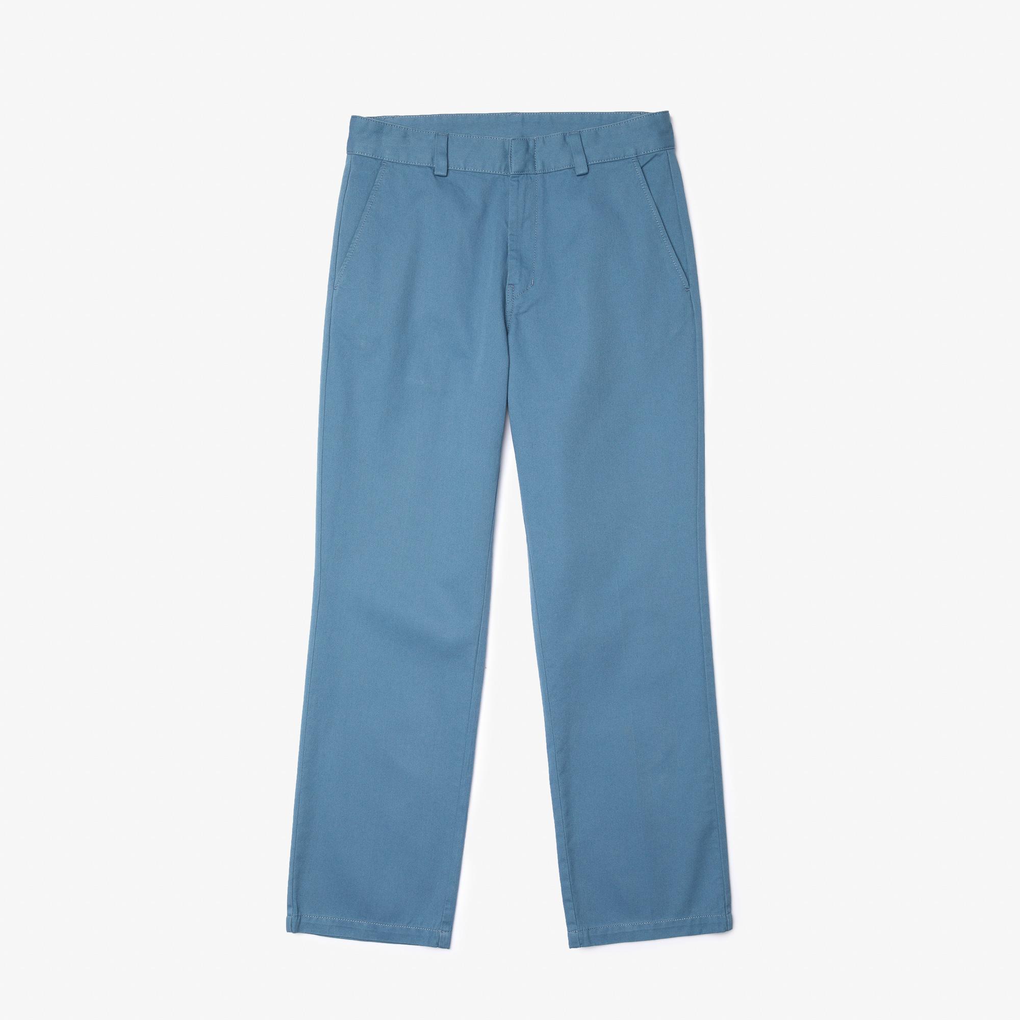 Lacoste Live Men's Bawełniane Pants  Chino Type With Standard Fit Tabs