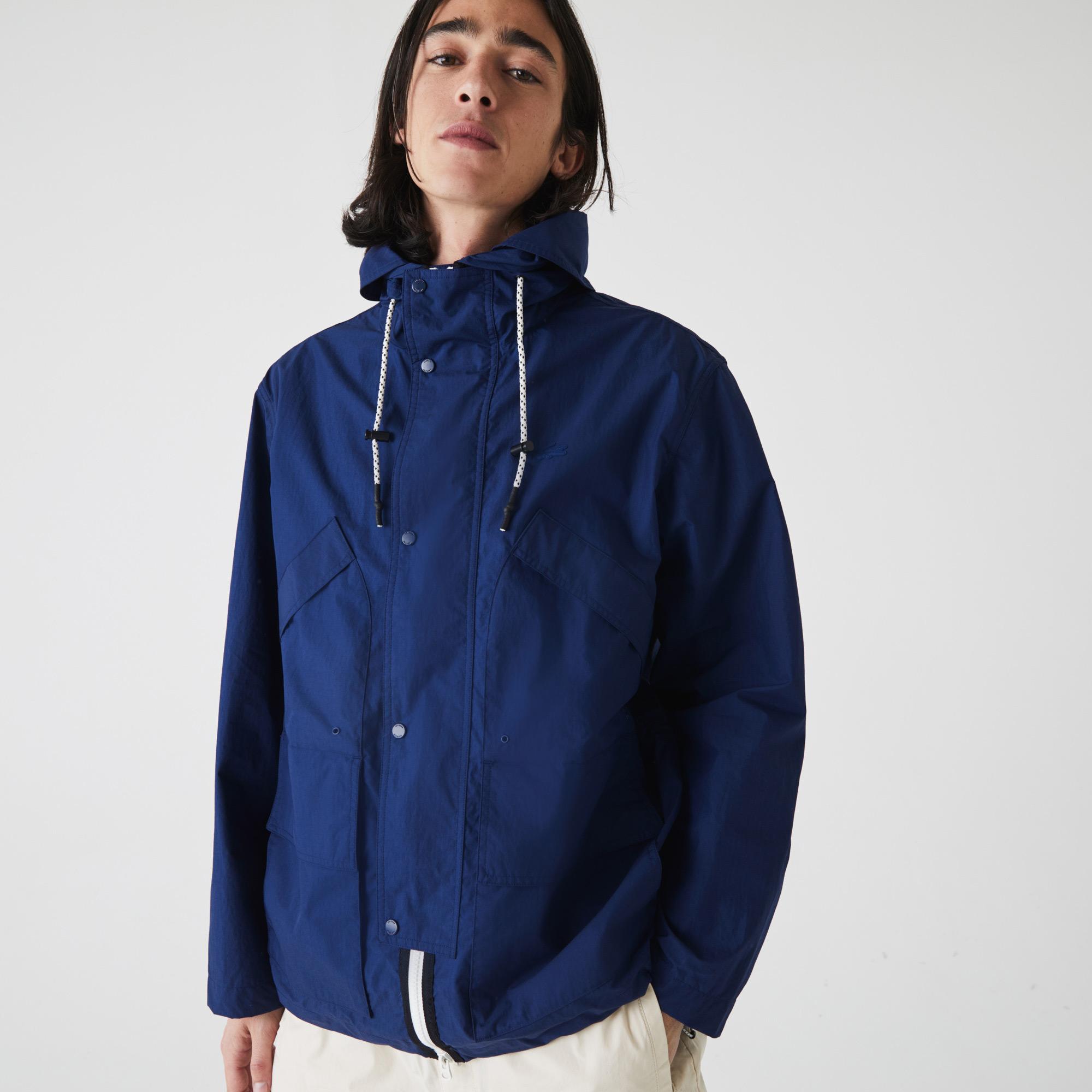Lacoste Men’s Ultra-Light Pockets Zip Summer Jacket