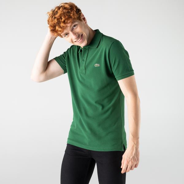 Lacoste Men's shirt polo Slim Fit  from a fine peak