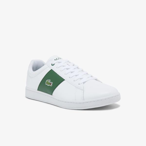 Lacoste Men's Carnaby Leather and Synthetic Sneakers