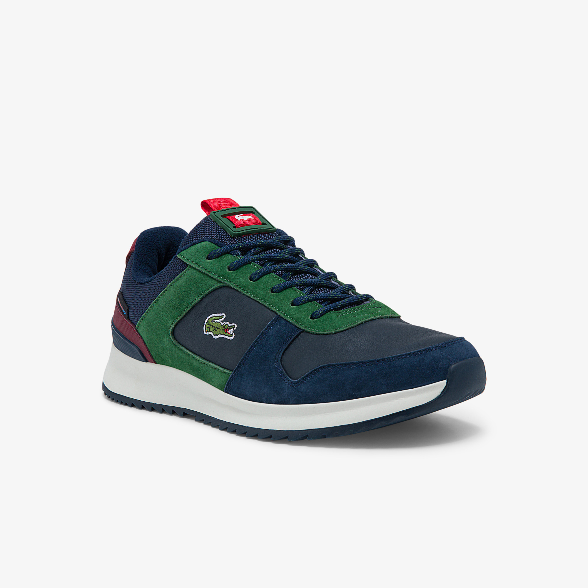 Ayarlamak tencere melodram  Lacoste Men's Joggeur 2.0 Leather and Textile Sneakers 742SMA0070 | Lacoste
