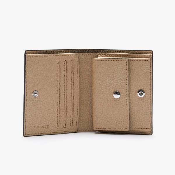 Lacoste Women's Anna Small Snap Folding Wallet