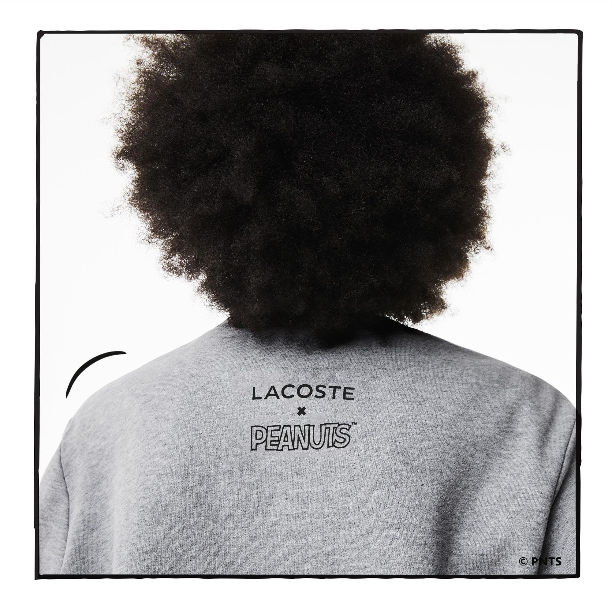 Unisex Lacoste x Peanuts Crew Neck Organic Cotton Sweatshirt