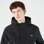 Lacoste Men's SPORT Hooded Quilted Parka