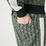 Lacoste Unisex  L!VE Monogram Jacquard Tracksuit Trousers