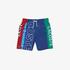 Lacoste Chlapčenské ľahké plavky s potlačou  s farebnými blokmiMavi