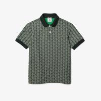 Lacoste Unisex  L!VE Classic Fit Monogram Jacquard Polo Shirt7M4