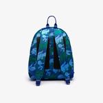 Lacoste Unisex  x Minecraft Print Canvas Backpack