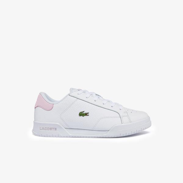 Lacoste Women's Twin Serve Leather Accent Trainers