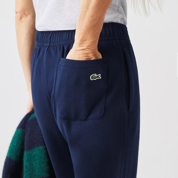 Lacoste Women's light sweatpants fleece, with pattern