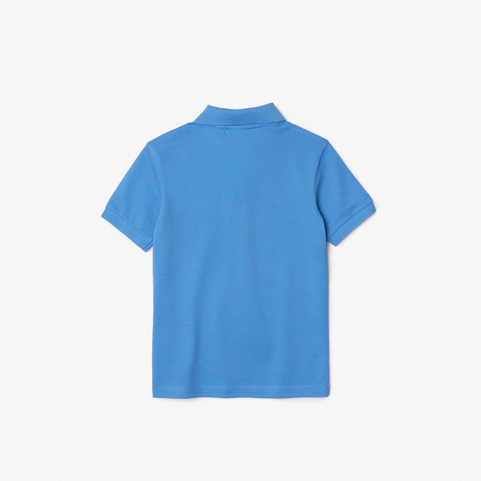Lacoste Kids’  x Minecraft Organic Cotton Piqué Polo Shirt