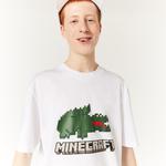 Lacoste Unisex  x Minecraft Print Organic Cotton T-Shirt