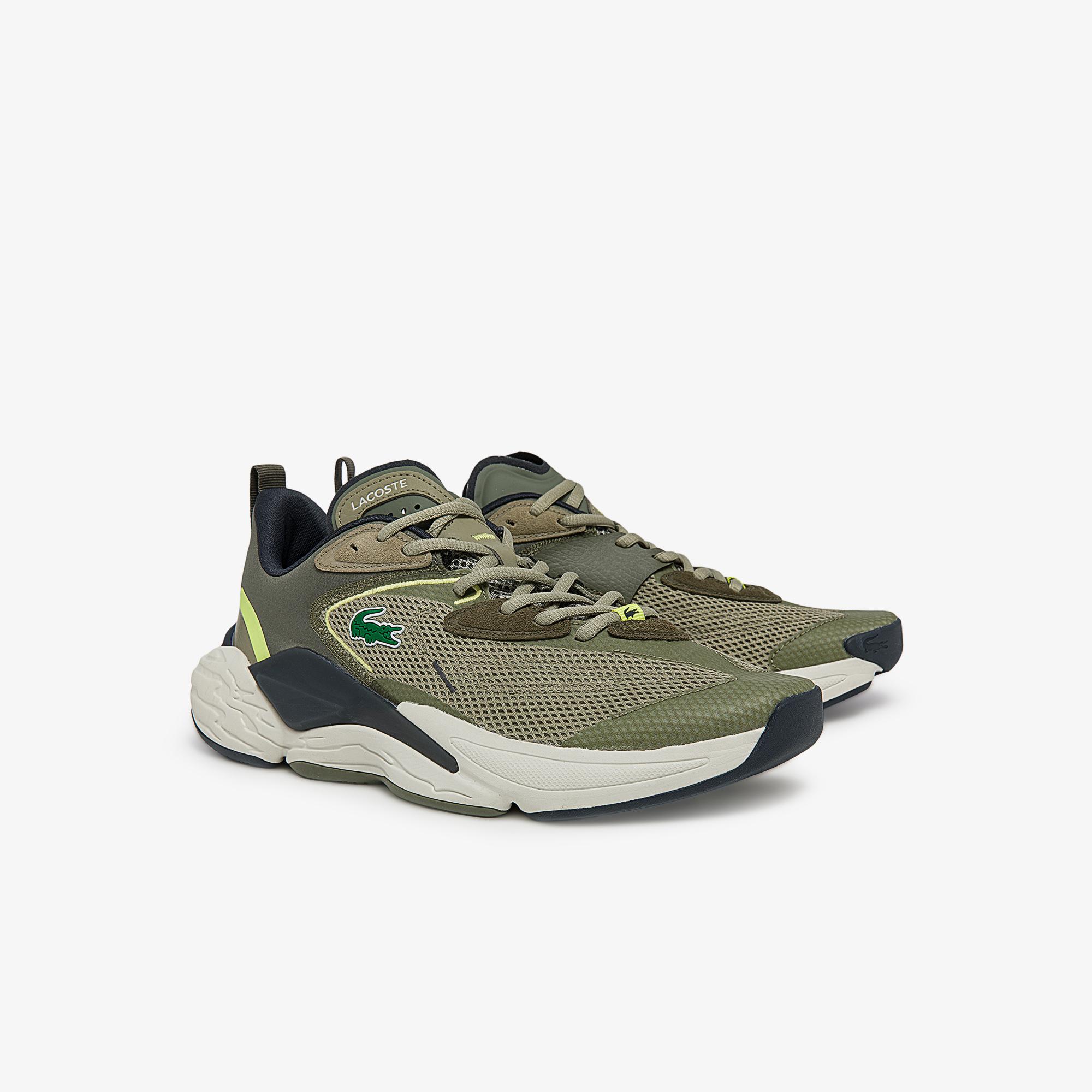 Lacoste Men's Aceshot Textile and Synthetic Trainers 743SMA0013 | Lacoste