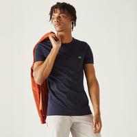 Lacoste Men's T-shirt  in patterns with round neckline99L