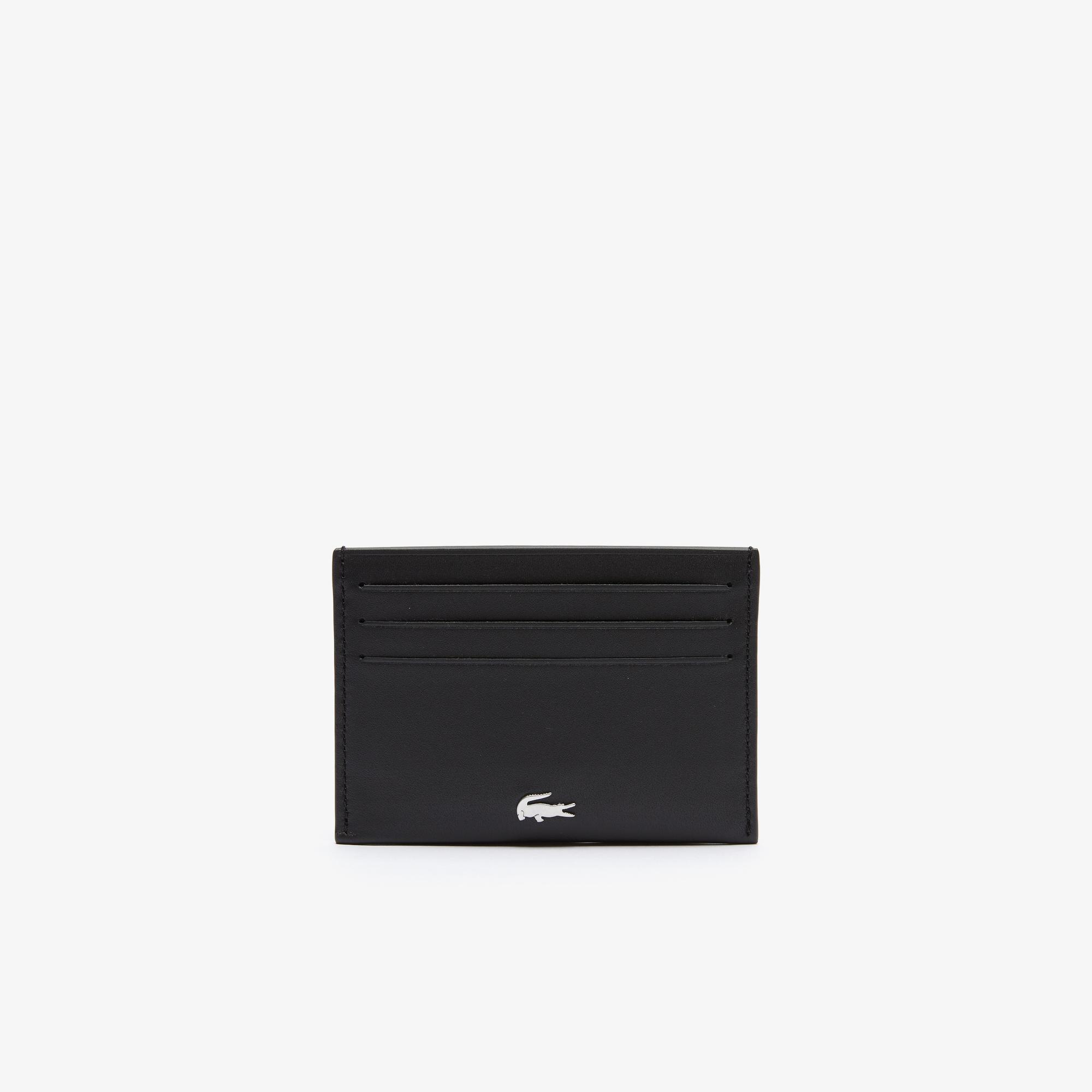 Lacoste Men's Fitzgerald Credit Card Holder İn Leather
