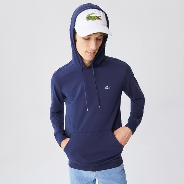 Lacoste Men's cotton hoodie with hood
