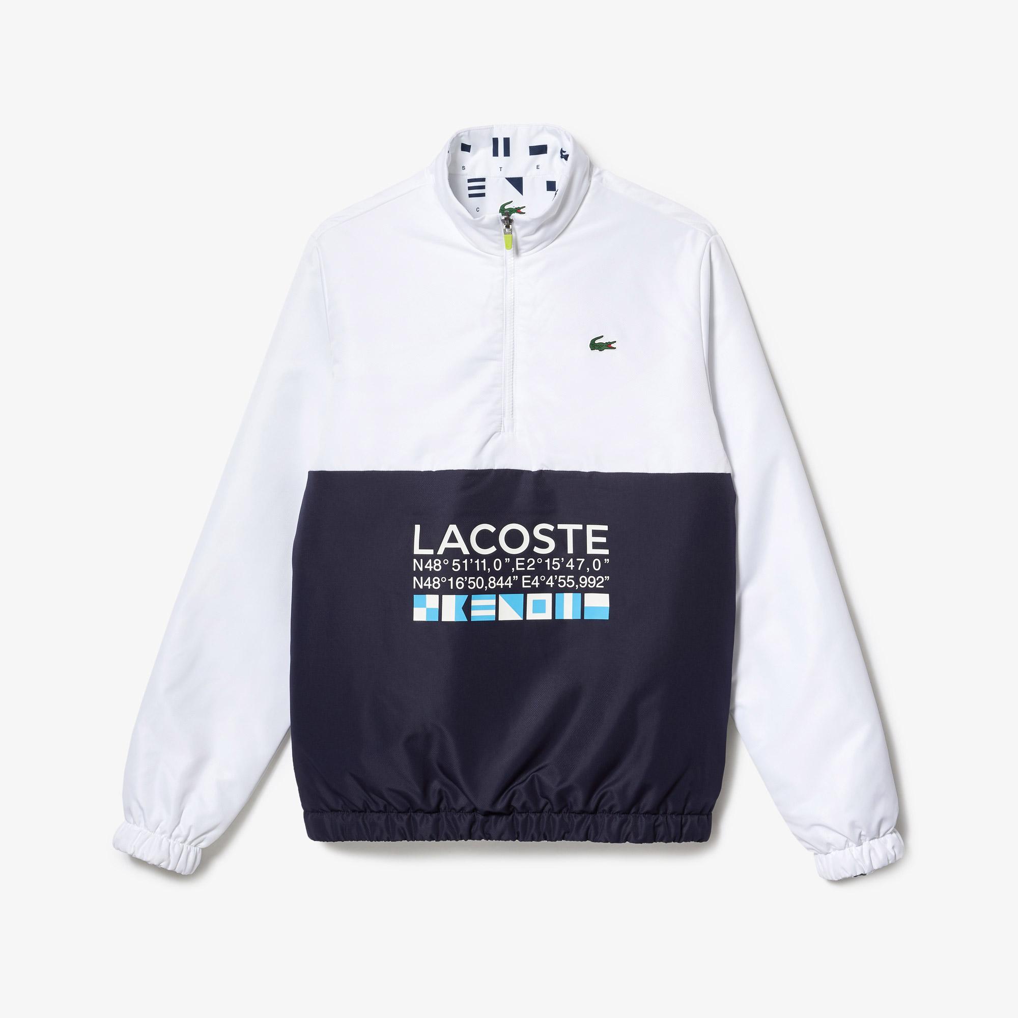 Lacoste Men's  SPORT Reversible Water-Repellent Tennis Jacket