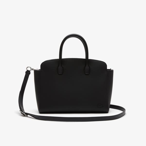Lacoste Women's  Detachable Strap Top Handle Bag