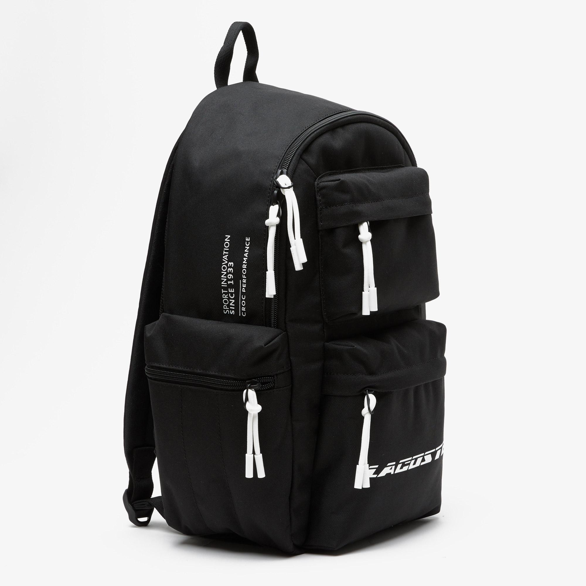 Lacoste Unisex Contrast Inscription Backpack NH4044NZ | Lacoste