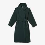 Lacoste Women's  Two-Ply Piqué Oversised Trench Coat