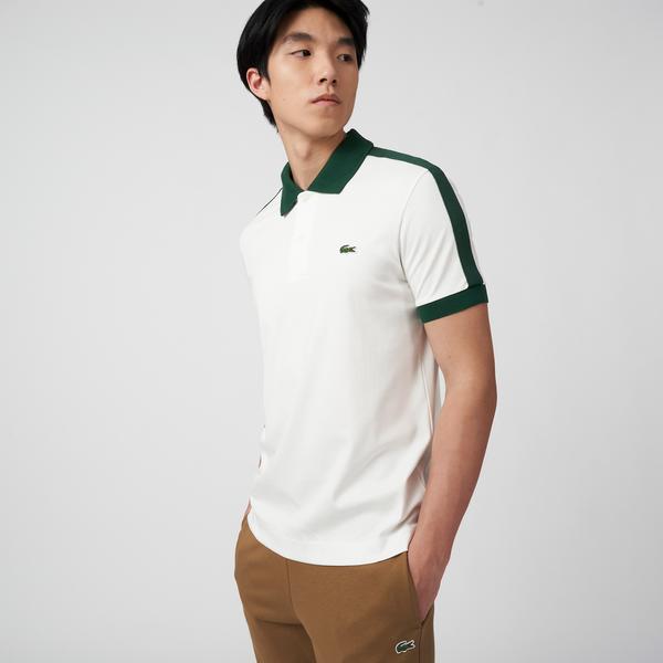 Lacoste Men's  Classic Fit Contrast Collar Polo Shirt