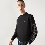 Lacoste Men's  Loose Fit Two-Ply Piqué Sweatshirt