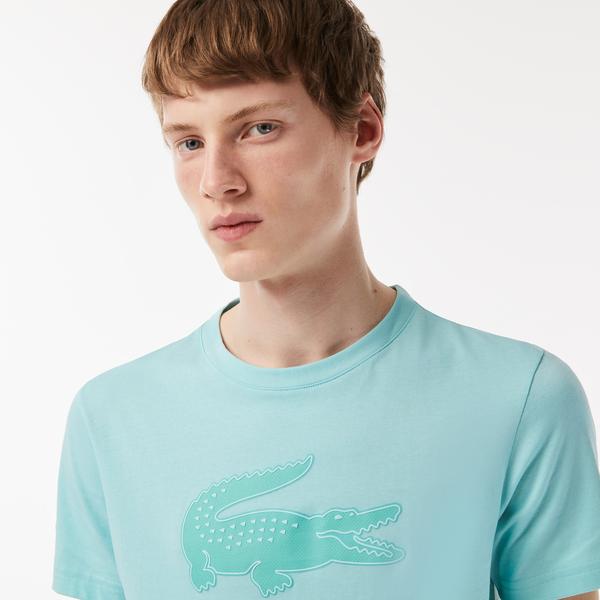 Lacoste pánske tričko SPORT s 3D potlačou Crocodile Priedušná tkanina